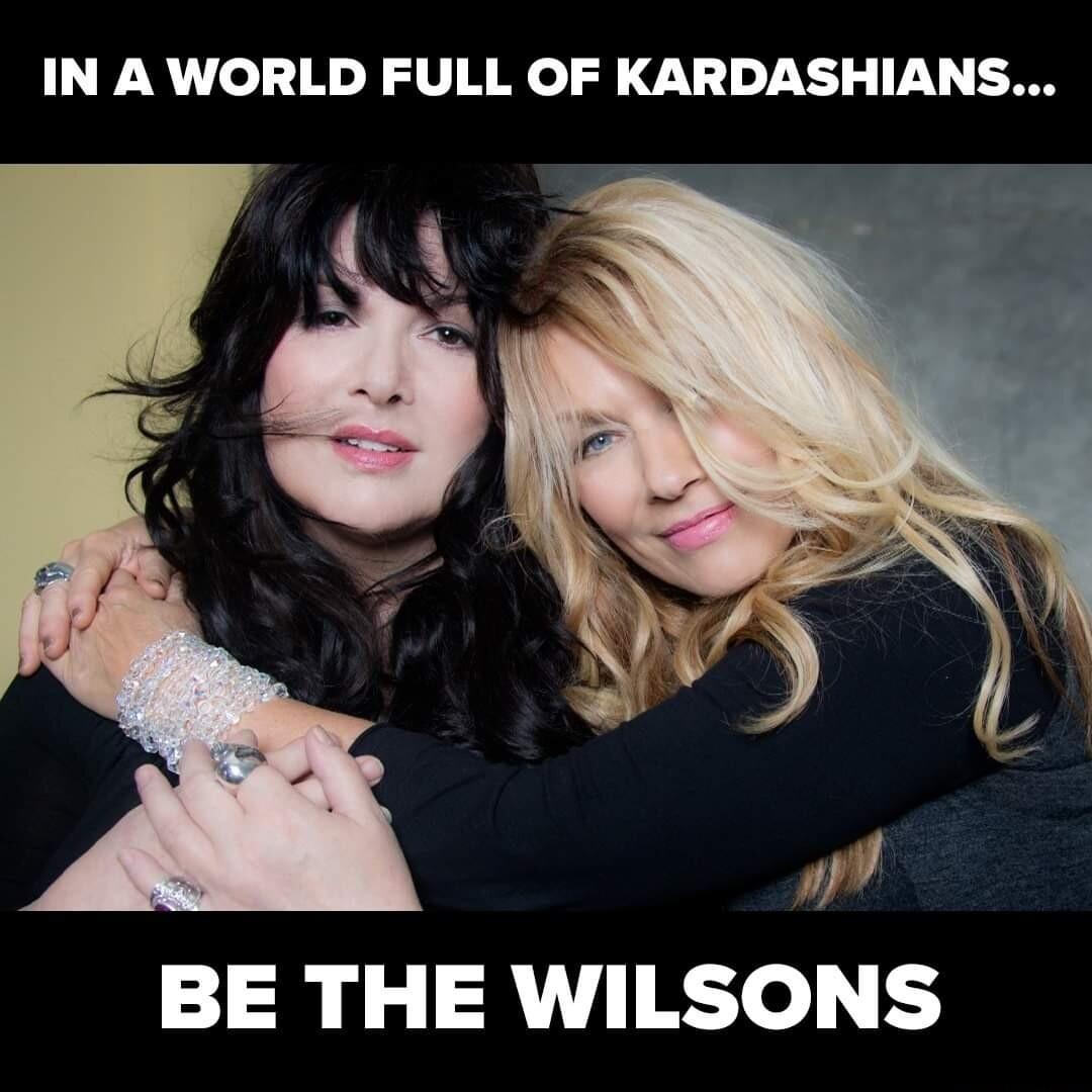 IN A WORLD FULL OF KARDASHIANS BE THE WILSONS