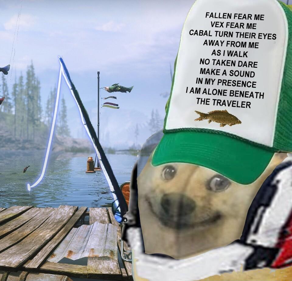 FALLEN FEAR ME VEX FEAR ME CABAL TURN THEIR EYES AWAY FROM ME AS I WALK NO TAKEN DARE MAKE A SOUND INMY PRESENCE I AMALONE BENEATH THE TRAVELER