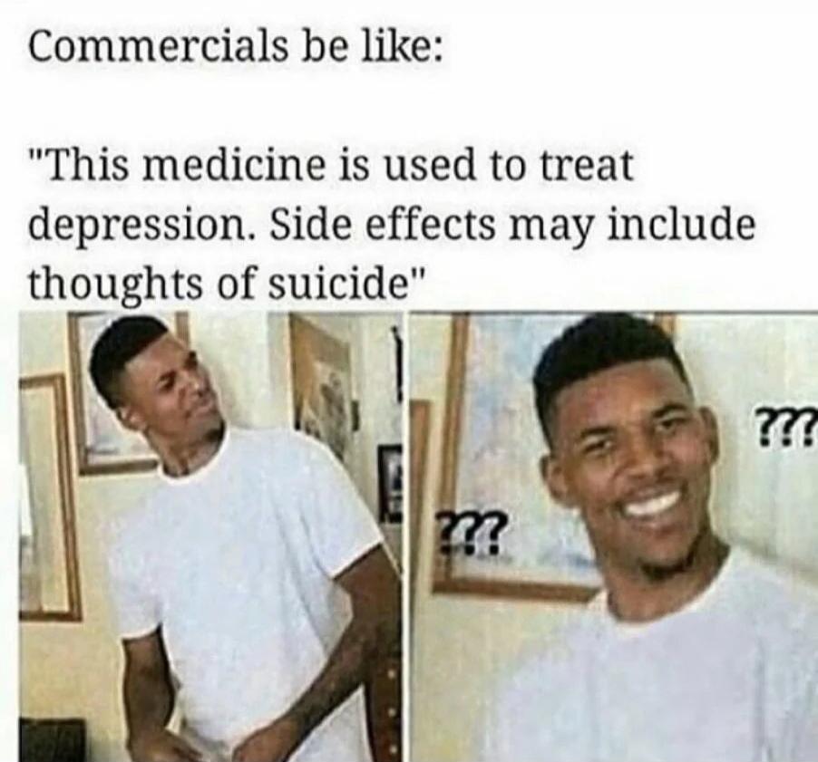 Commercials be like: 