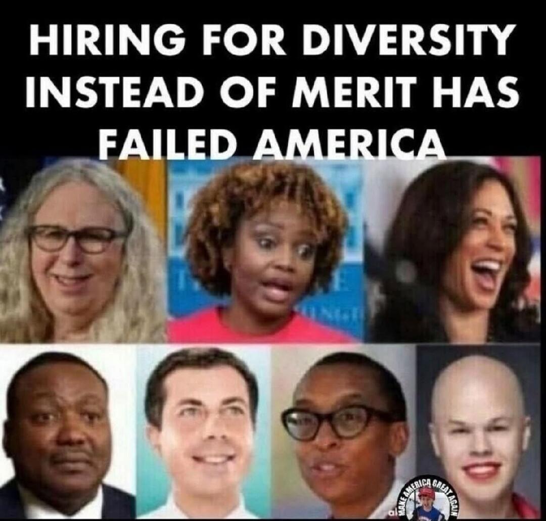 HIRING FOR DIVERSITY INSTEAD OF MERIT HAS FAILED AMERICA