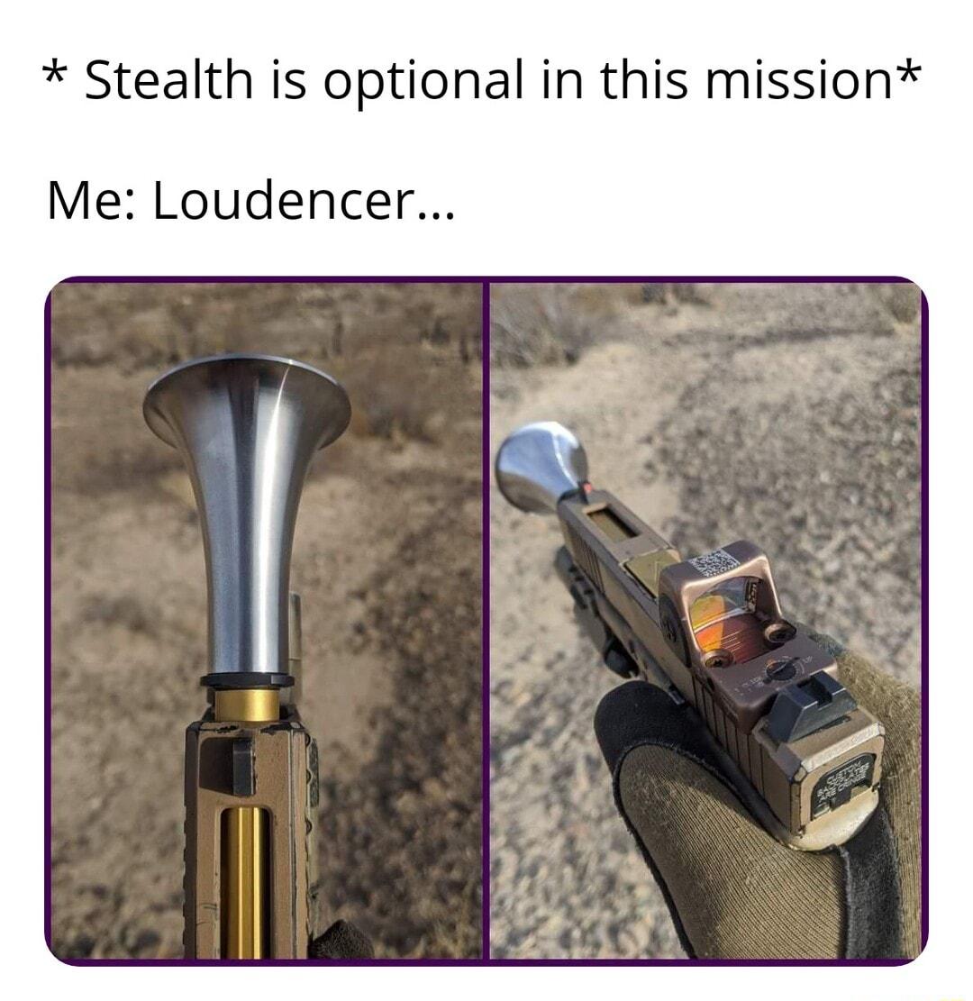 Stealth is optional in this mission Me Loudencer