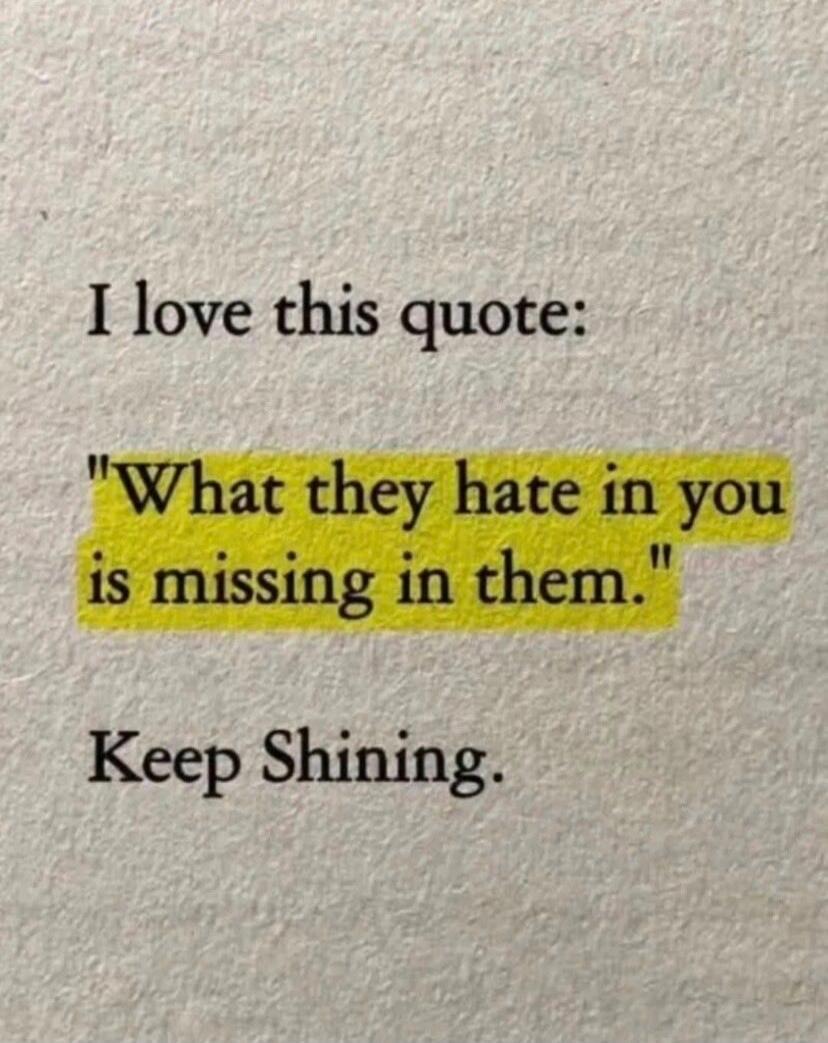 I love this quote: 