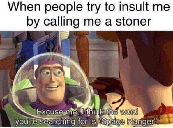 When people try to insult me by calling me a stoner