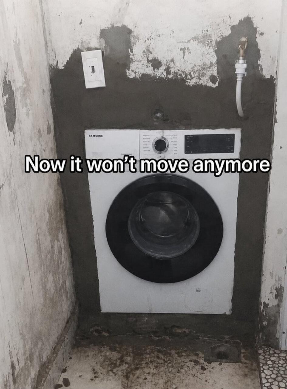 Now it won't move anymore