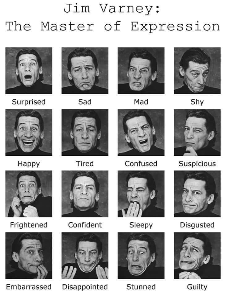 Jim Varney The Master of Expression Embarrassed Disappointed