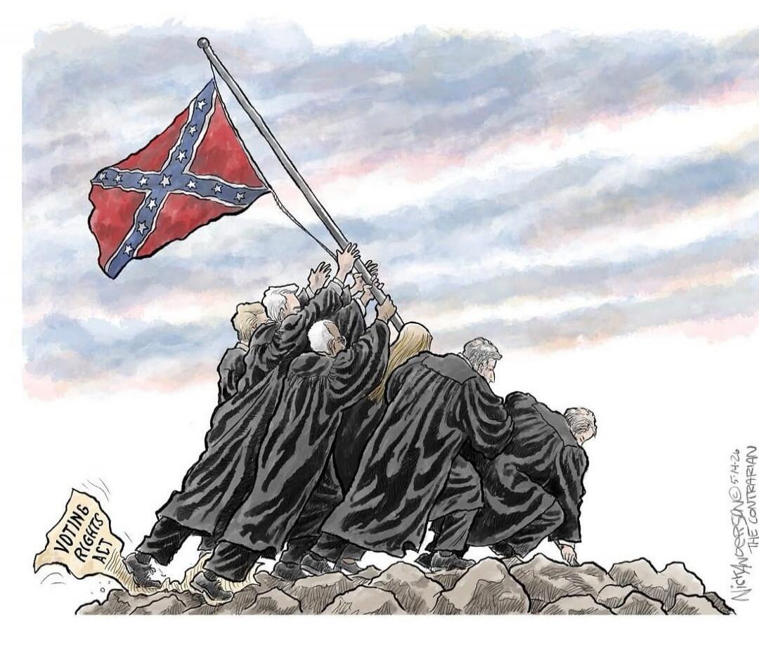 VOTING RIGHTS ACT. NICK ANDERSON © 5.14.26 THE CONTRARIAN