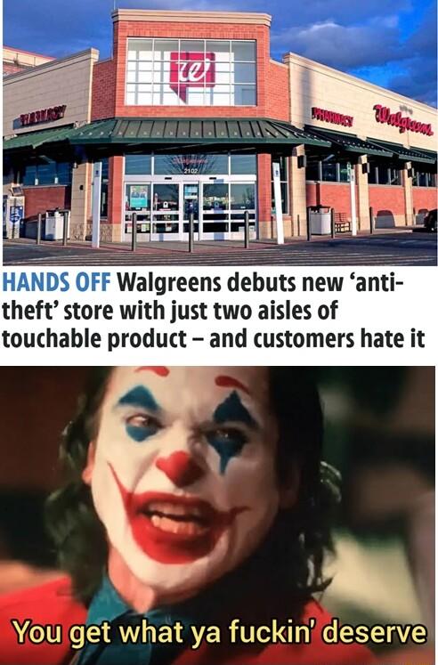 HANDS OFF Walgrensebuts new anti theft store with just two aisles of touchable product and customers hate it You get what ya fuckindeserve