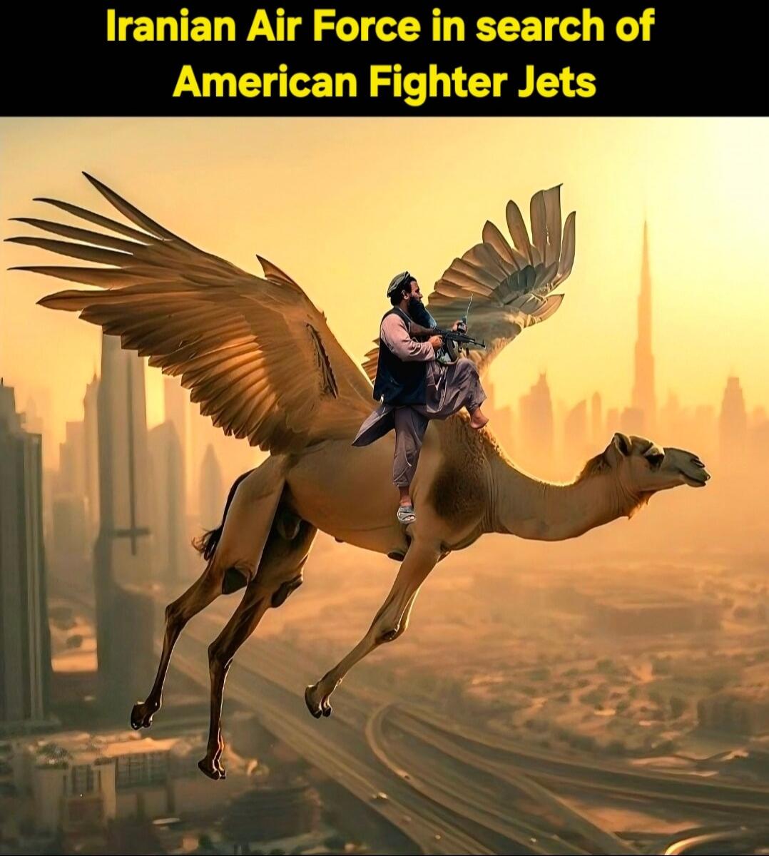 Iranian Air Force in search of American Fighter Jets