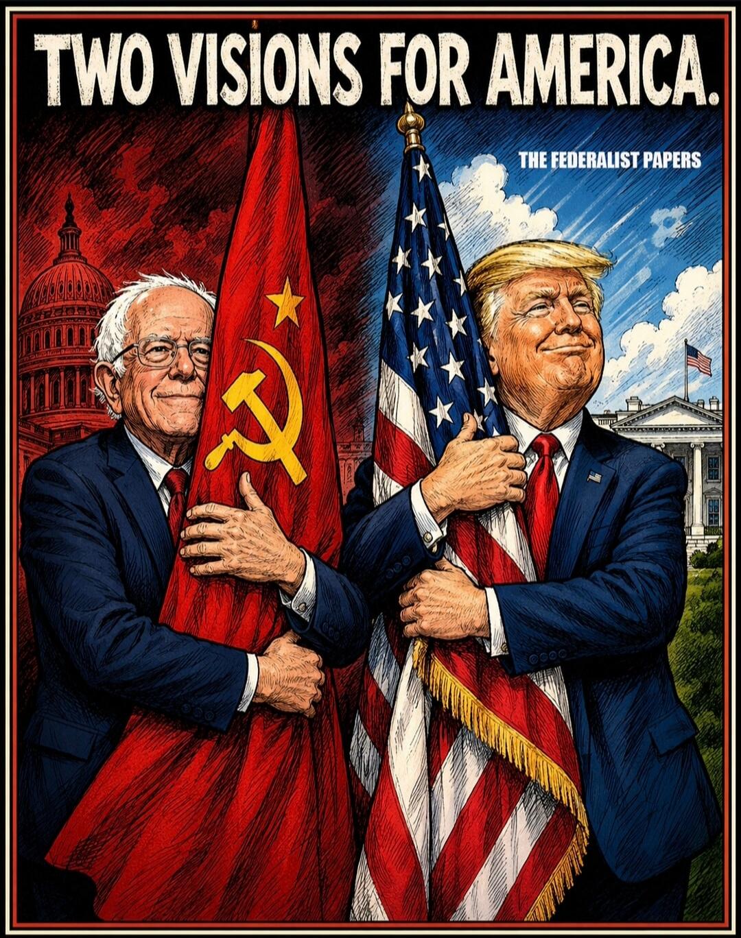 TWO VISIONS FOR AMERICA. THE FEDERALIST PAPERS