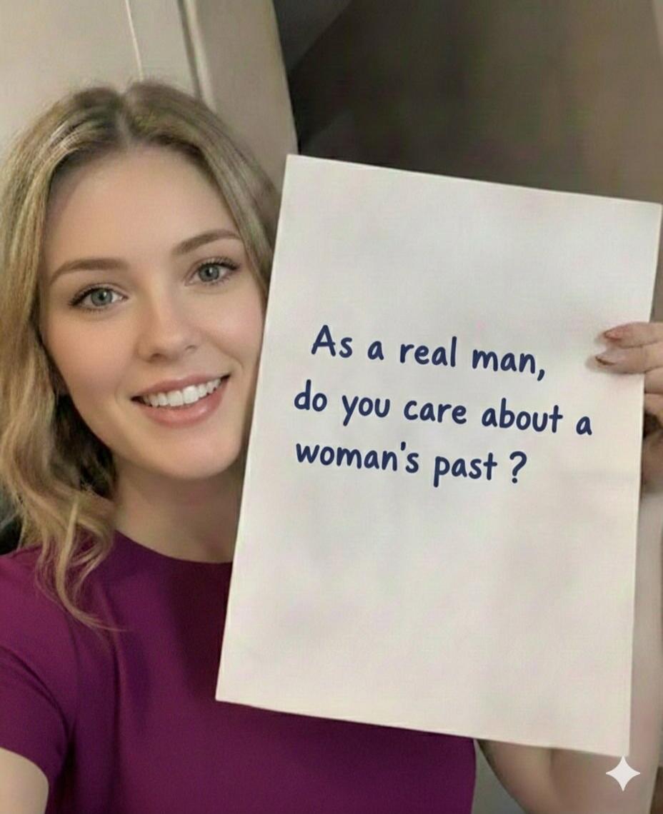 As a real man, do you care about a woman's past?