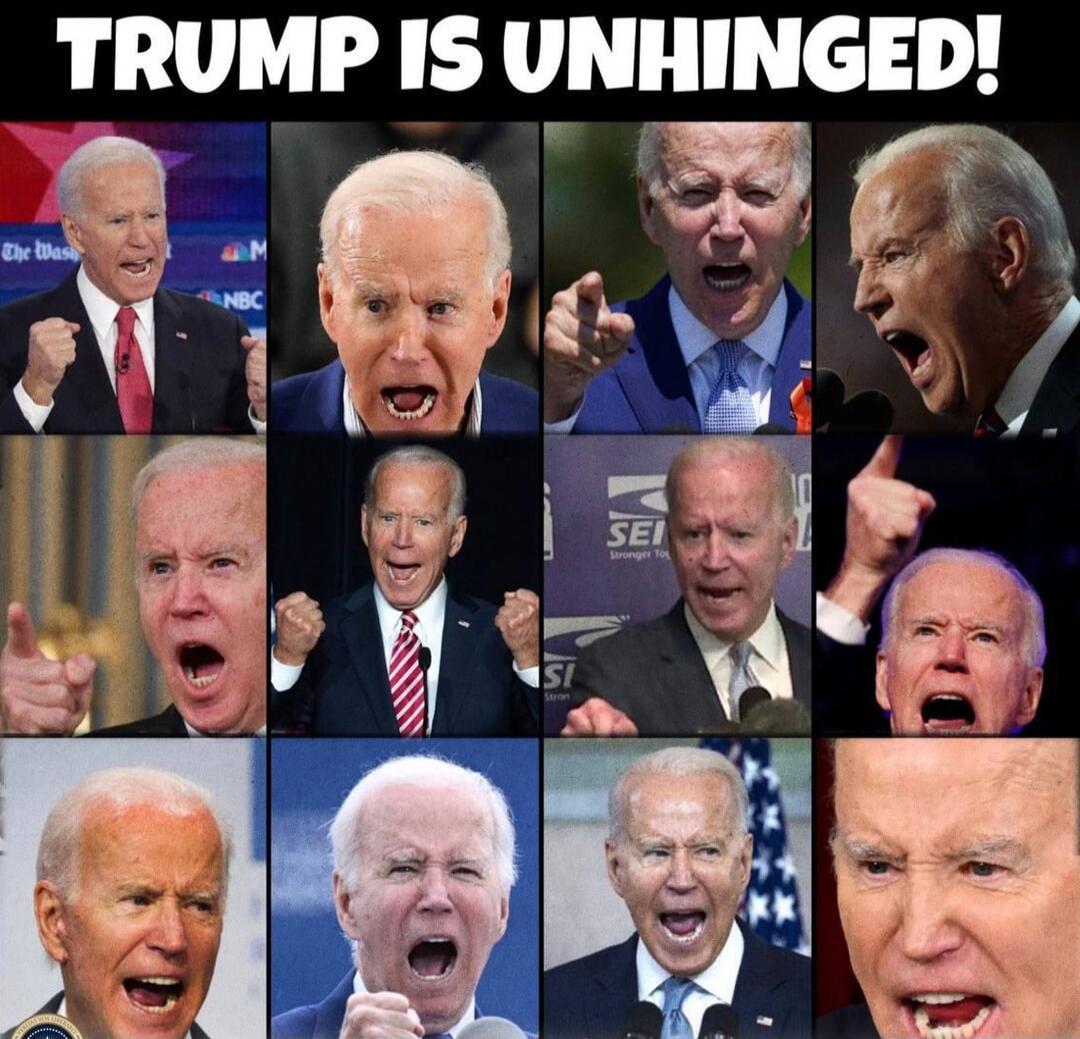TRUMP IS UNHINGED!
