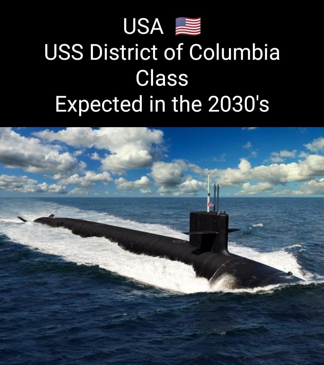 USA USS District of Columbia Class Expected in the 2030's