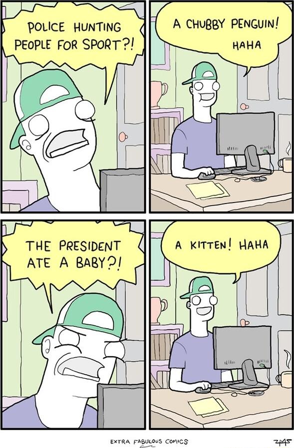 vv1 N b POLICE HUNTING HAHA l e A KITTEN HAHA