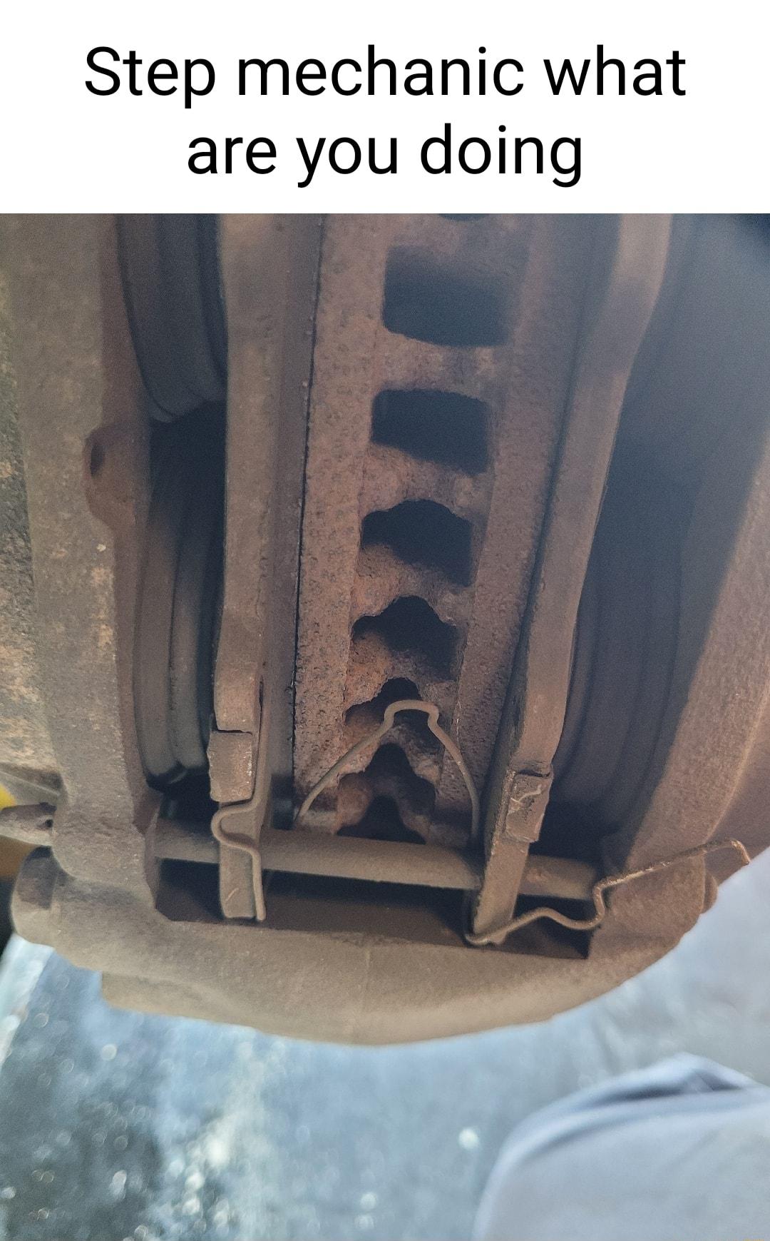 Step mechanic what are you doing