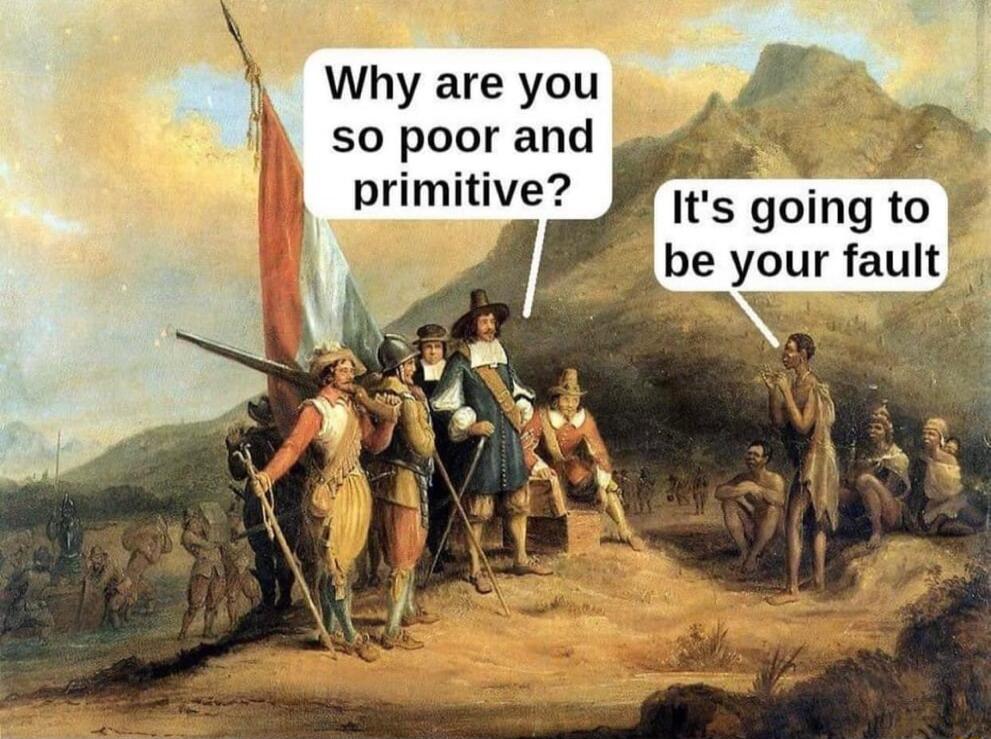 Why are you so poor and g 3 primitive Its going to p be your fault