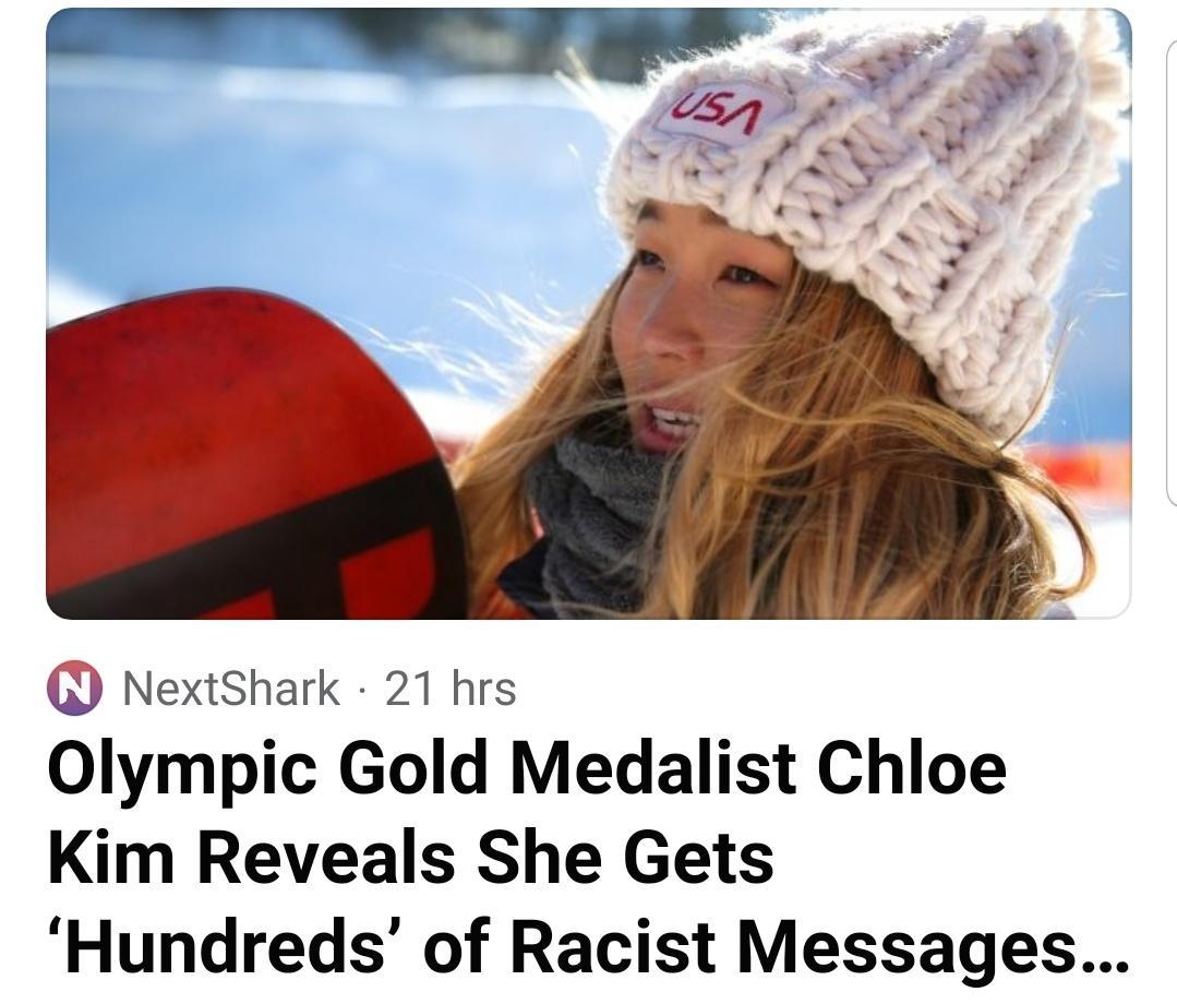 NextShark 21 hrs Olympic Gold Medalist Chloe Kim Reveals She Gets Hundreds of Racist Messages