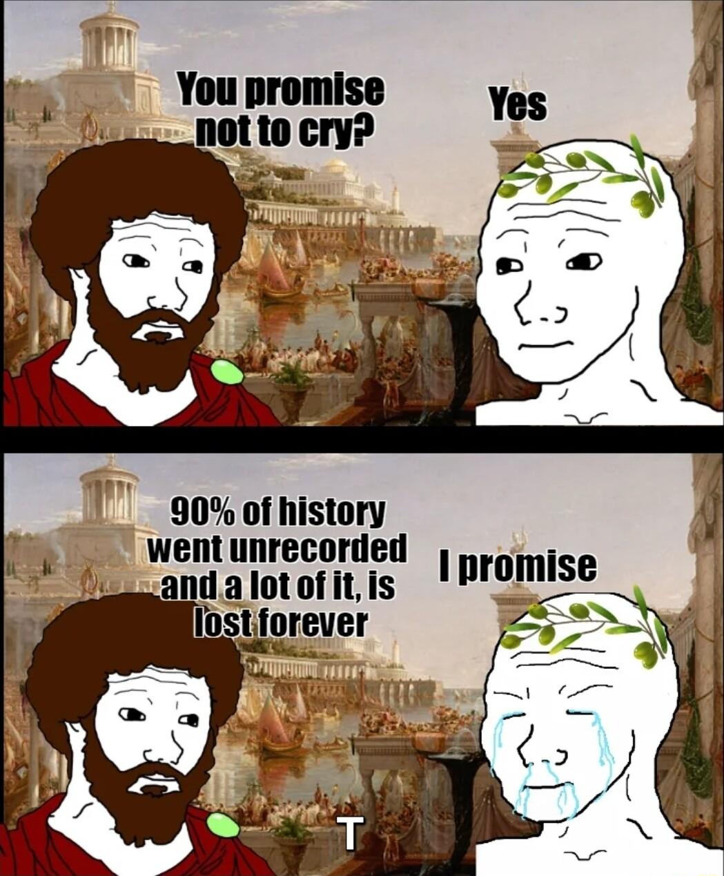 90 of history enl unrecorded 1 promise N