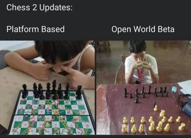 Chess 2 Updates Platform Based Open World Beta