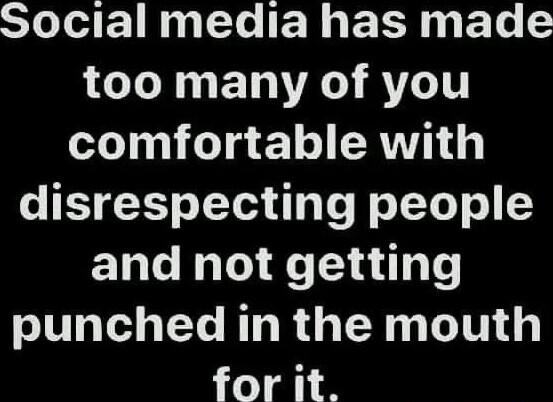 ST e EIR DR IENEI R EL LOT N ETN A SV1T comfortable with e TES Y LYo T e W e TTo o and not getting punched in the mouth for it