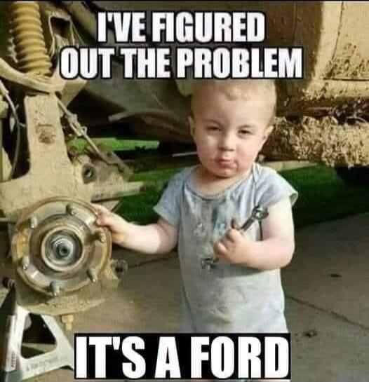 I've figured out the problem. It's a Ford.