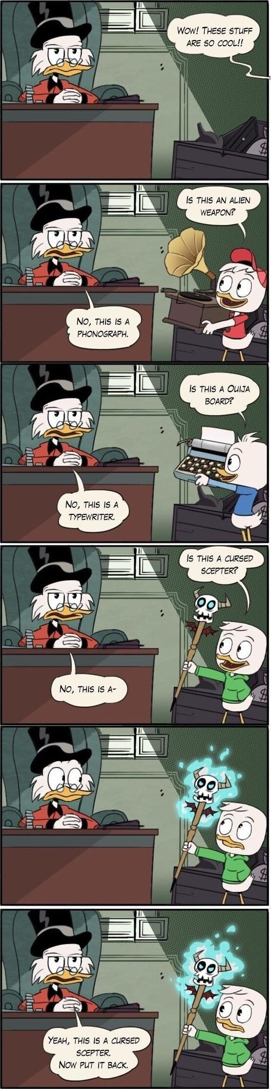 No THIS Is A PHONOGRAPH Pdf YEAH THIS IS A CURSED SCEPTER Now PUT IT BACK