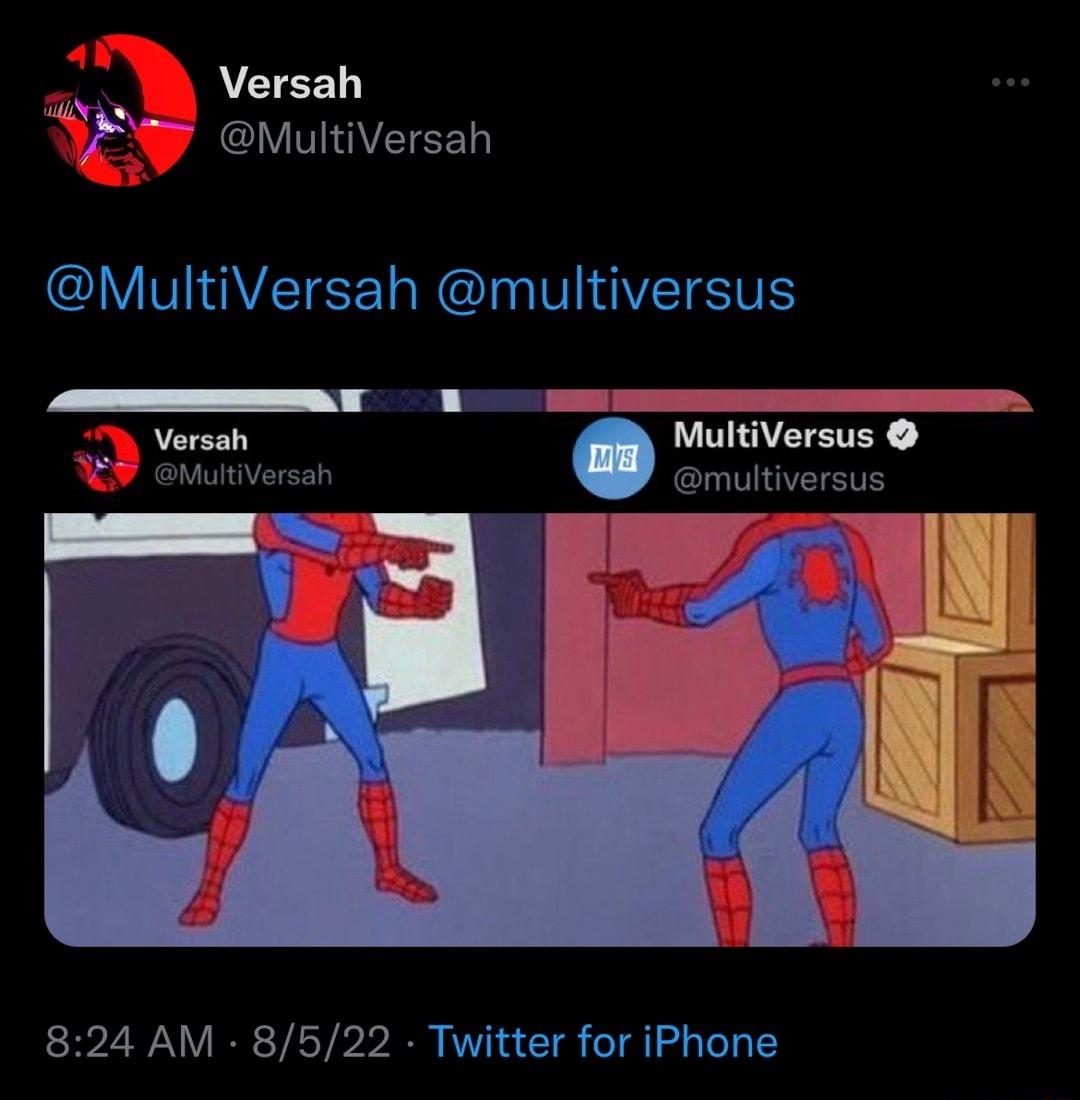 Versah Y VITIVEIEEN MultiVersah multiversus proms T ultiVersah multiversus 824 AM 8522 Twitter for iPhone