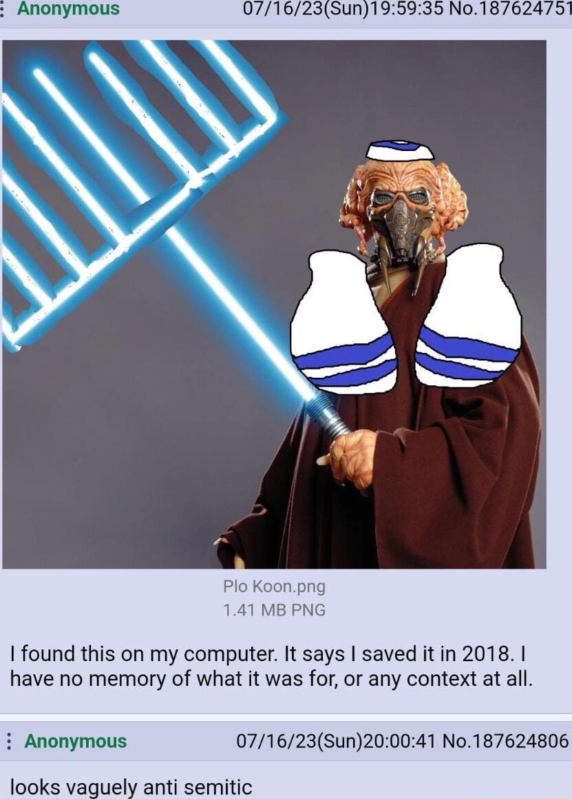 141 MB PNG found this on my computer It says saved itin 2018 have no memory of what it was for or any context at all Anonymous 071623Sun200041 No187624806 looks vaguely anti semif
