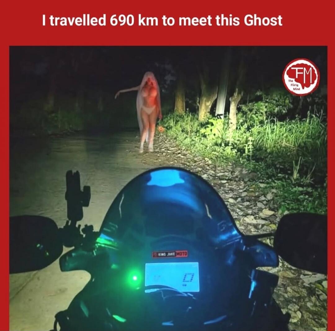 I travelled 690 km to meet this Ghost