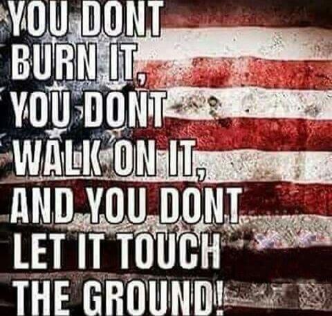 YOU DON'T BURN IT, YOU DON'T WALK ON IT, AND YOU DON'T LET IT TOUCH THE GROUND!