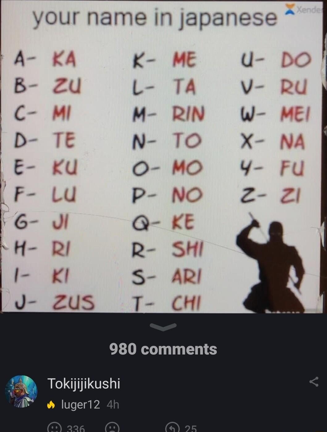 X your name in japanese NEXEC CTIGOOTTOOD