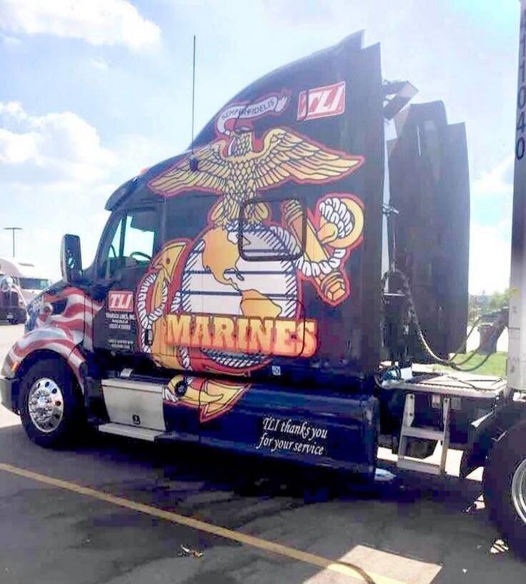 SEMPER FIDELIS MARINES TLI TLI thanks you for your service