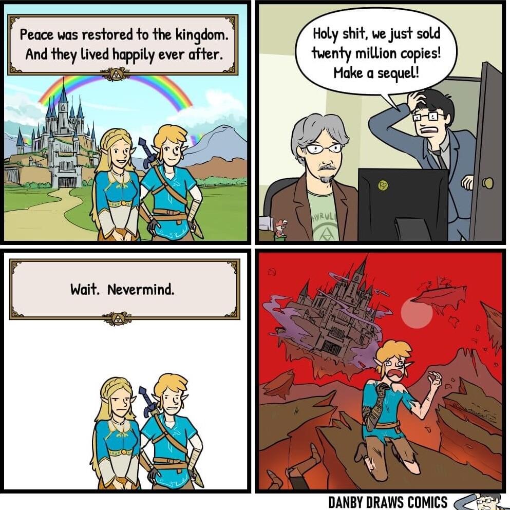 Peace was restored fo the kingdom Holy shit we just sold ind they Lived happily ever after fventy milion copies