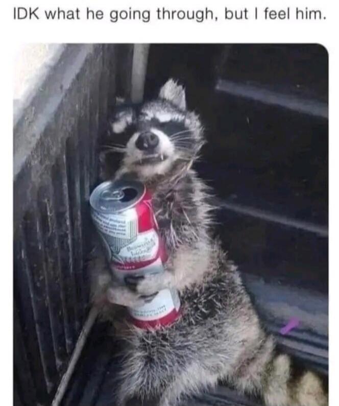 IDK what he going through, but I feel him.