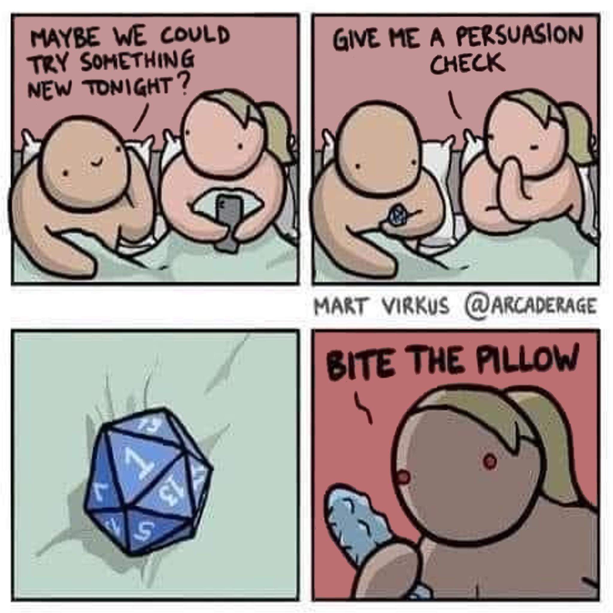 MAYBE WE couLd TRY SOMETHING GIVE ME A PERSUASION NEW TONIGHT