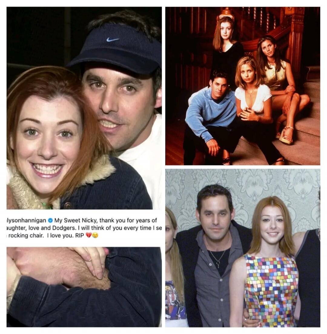 Alyson Hannigan's Instagram post: 'My Sweet Nicky, thank you for years of laughter, love and Dodgers. I will think of you every time I see a rocking chair. I love you. RIP'