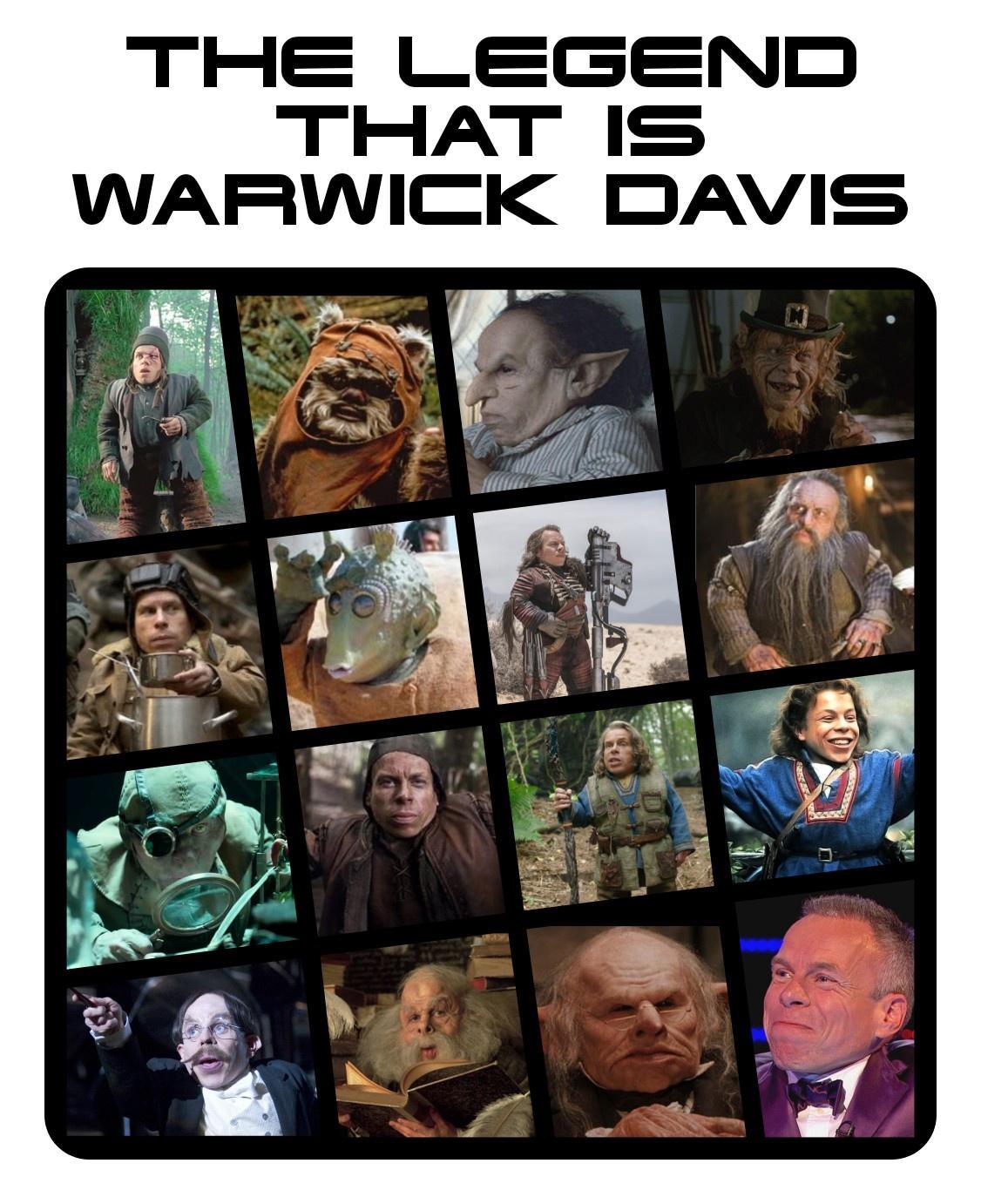 THE LEGEND THAT IS WARWICK DAVIS