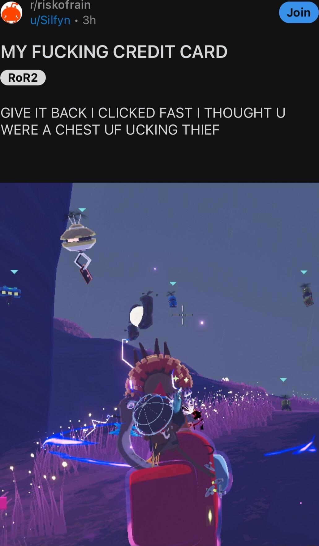 MY FUCKING CREDIT CARD GIVE IT BACK CLICKED FAST THOUGHT U WERE A CHEST UF UCKING THIEF