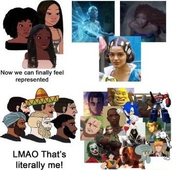 Now we can finally feel represented LMAO Thats literally me
