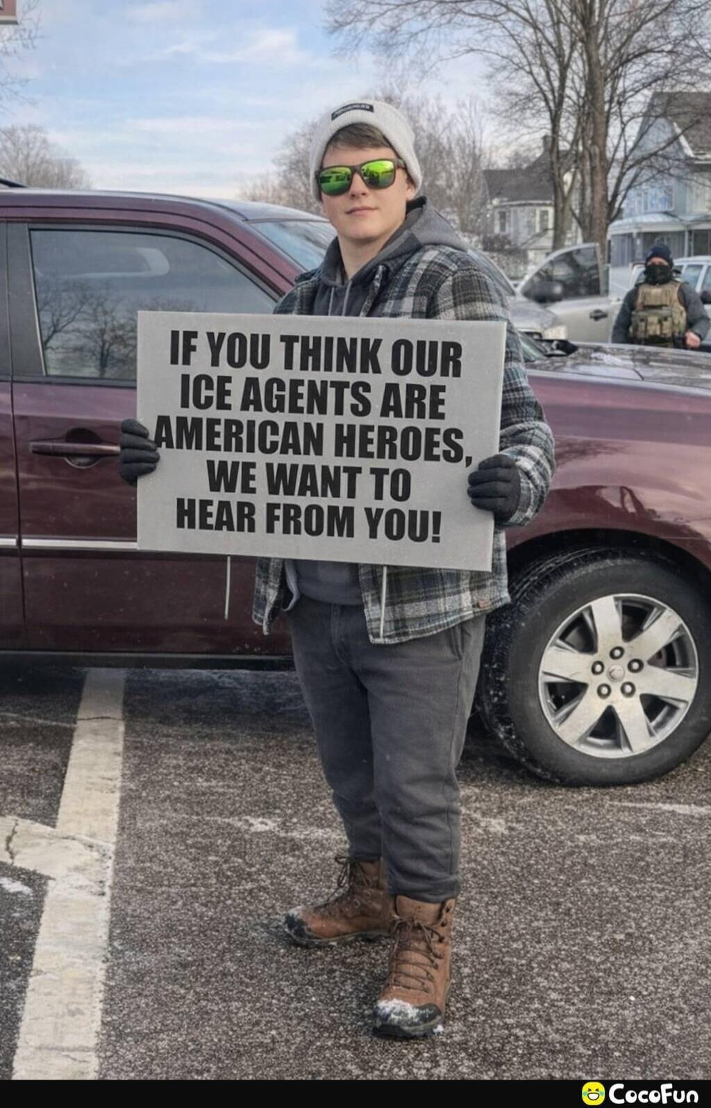 IF YOU THINK OUR ICE AGENTS ARE AMERICAN HEROES, WE WANT TO HEAR FROM YOU!