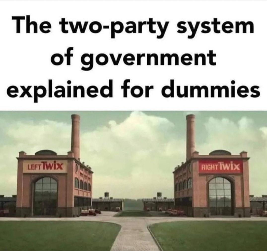 The two party system of government explained for dummies