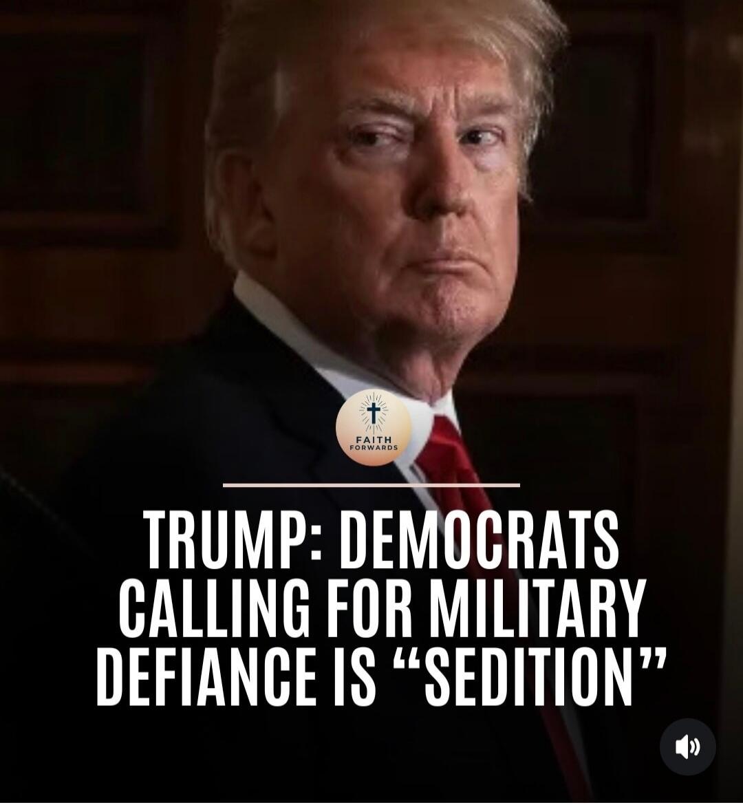 TRUMP: DEMOCRATS CALLING FOR MILITARY DEFENCE IS 