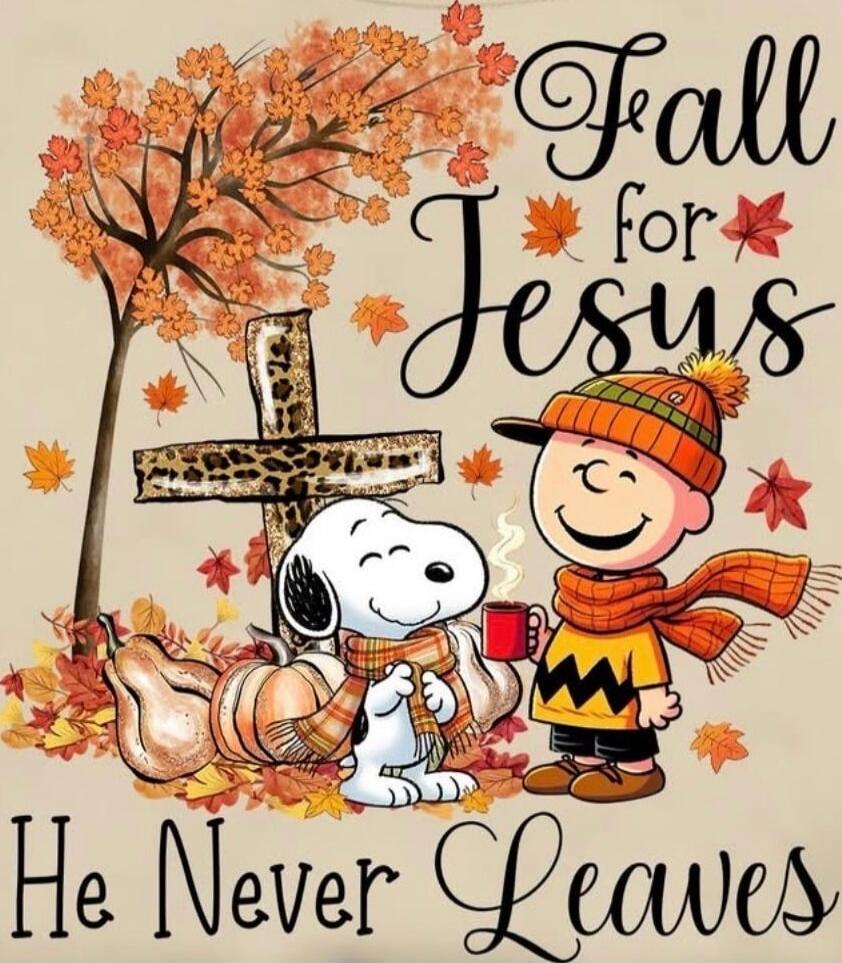 Fall for Jesus
He Never Leaves