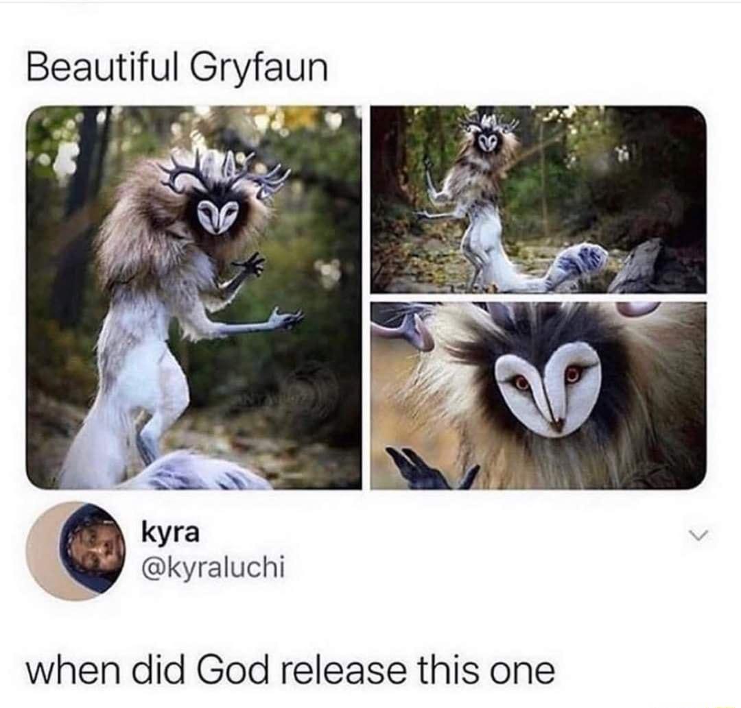 Beautiful Gryfaun R y kyra kyraluchi when did God release this one