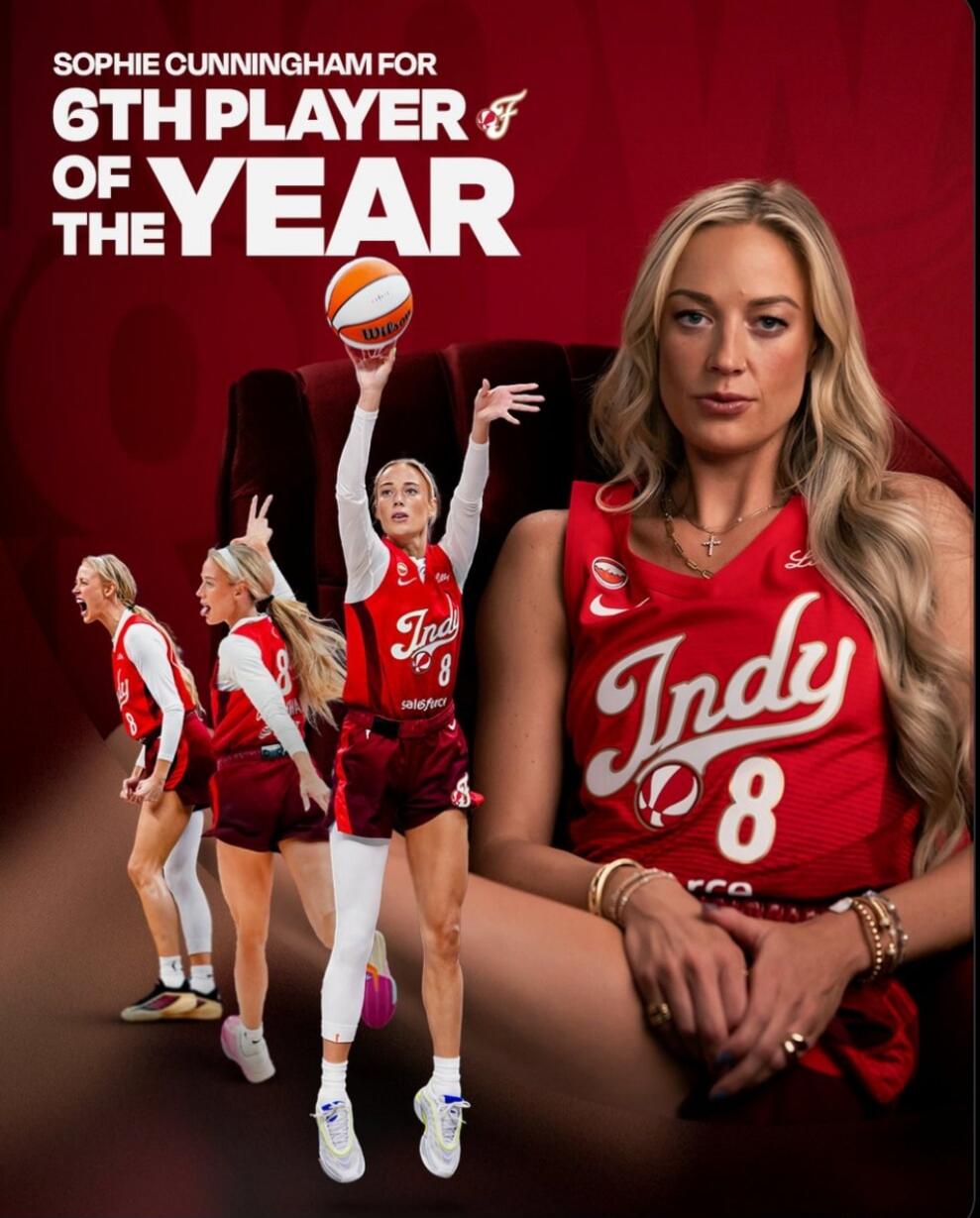 SOPHIE CUNNINGHAM FOR 6TH PLAYER OF THE YEAR