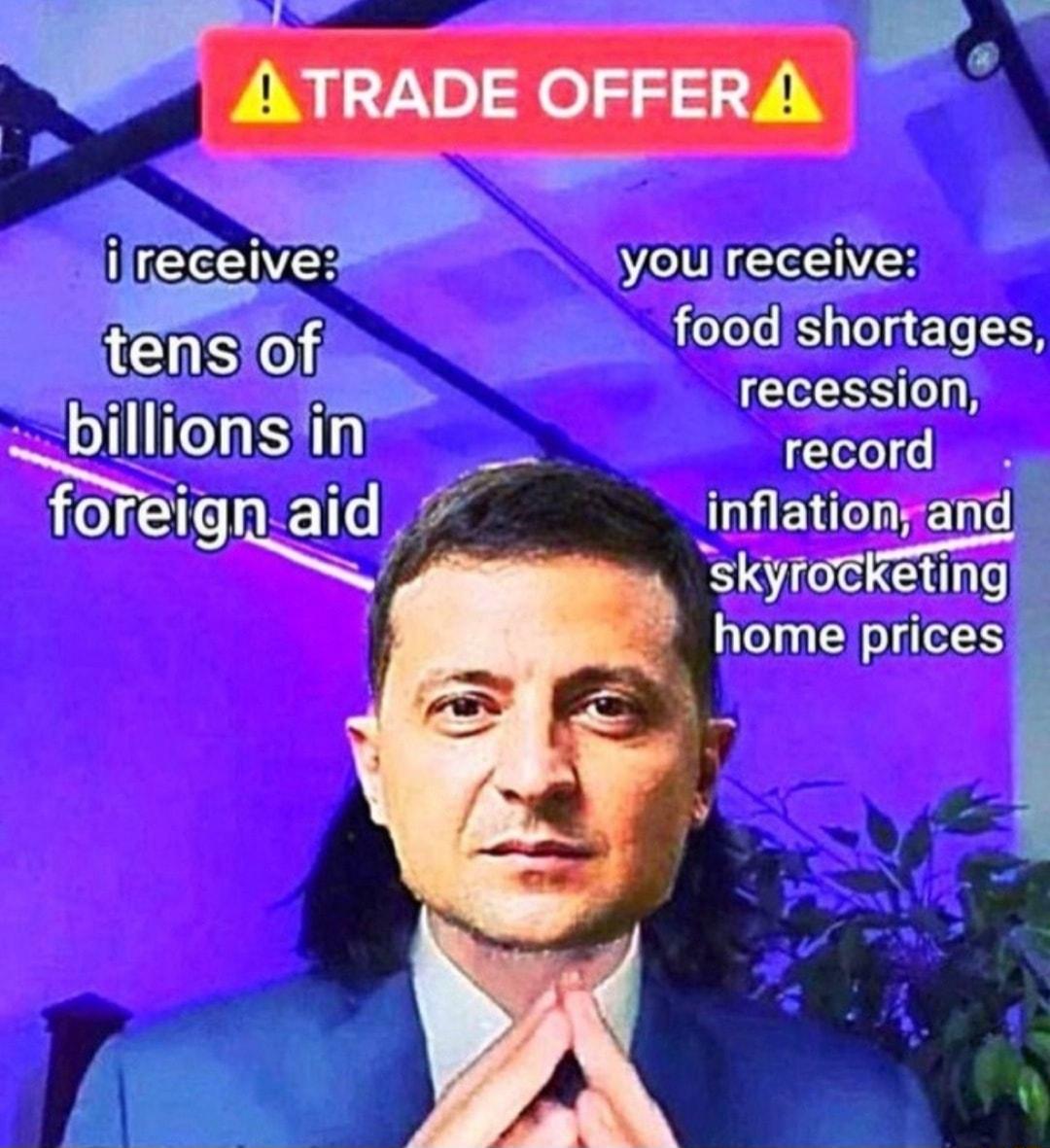 ilreceives youjreceive tens of food shortages ilfeRs i recession 1 o record foreignaid inflationyand skyrocKeting home prices