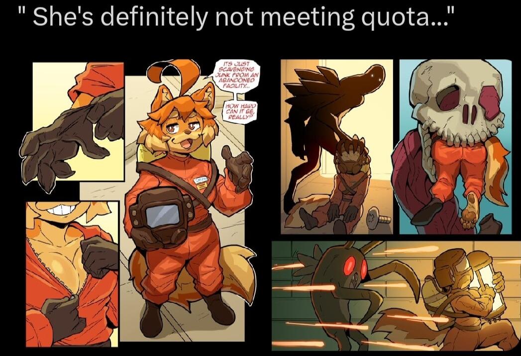Shes definitely not meeting quota