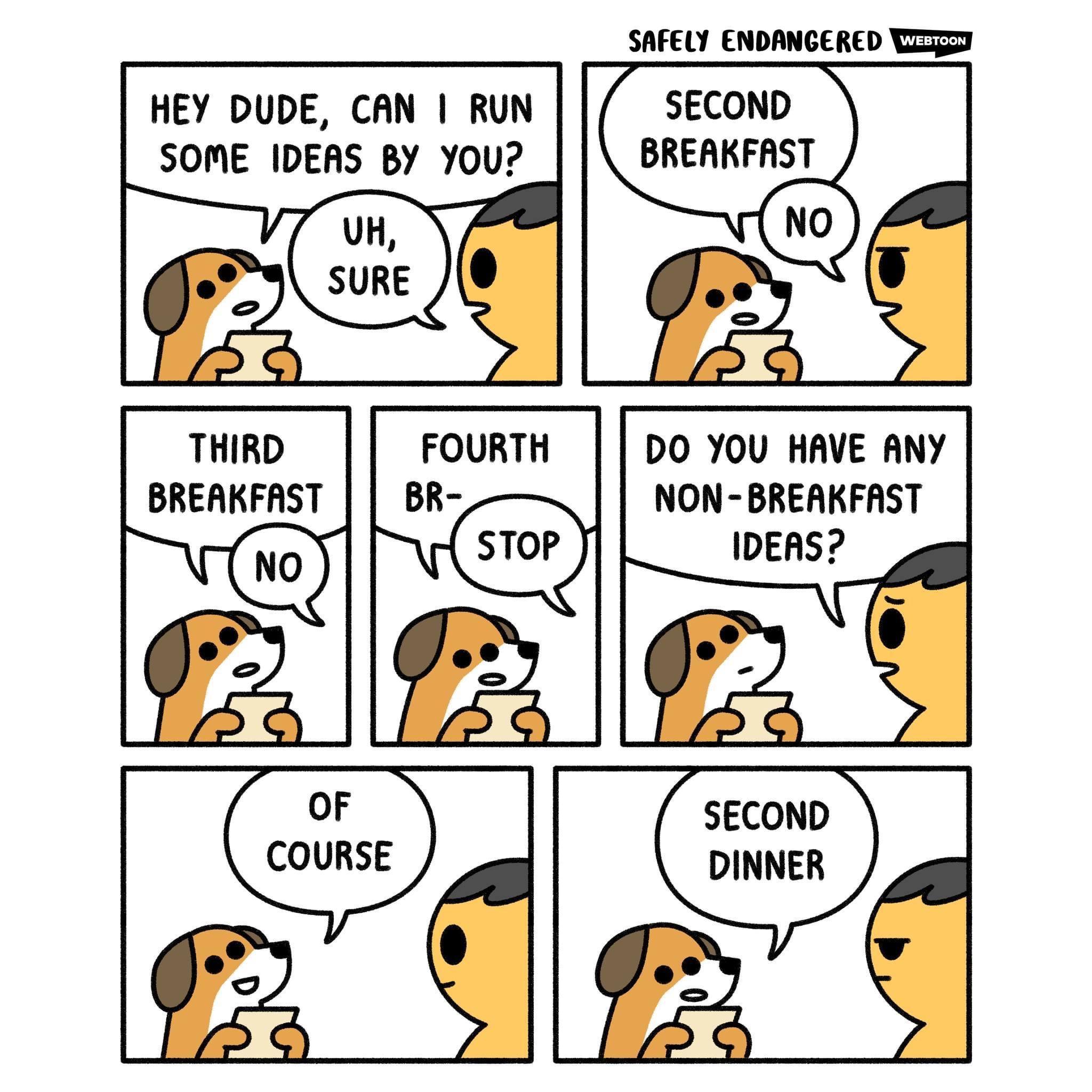 HEY DUDE CAN RUN SOME IDEAS BY YOU BREAKFAST THIRD FOURTH DO You HAVE ANY OF SECOND ShFEL ENomGERED BT SECOND s BREAKFAST BR NON BREAKFAST o ioEns 2N 28 2 COURSE DINNER SR S