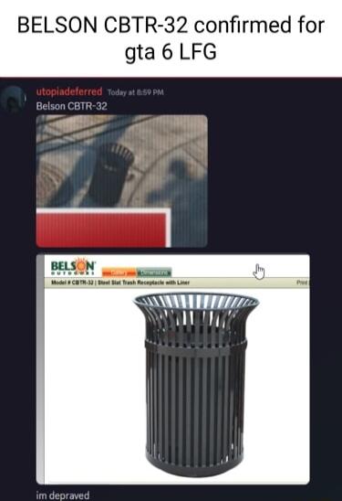 BELSON CBTR 32 confirmed for gta 6 LFG
