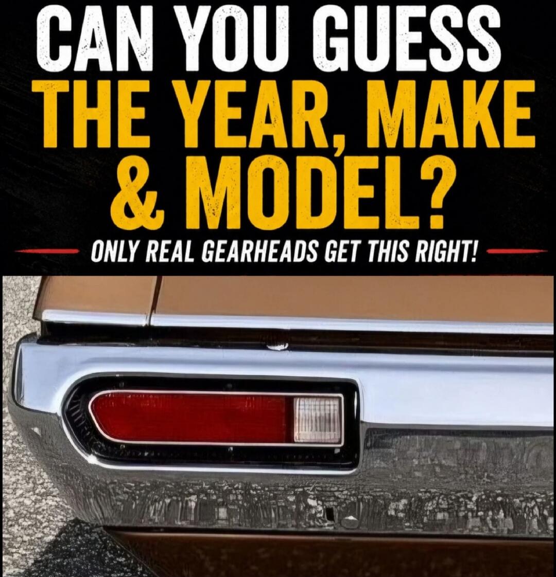 CAN YOU GUESS THE YEAR, MAKE & MODEL? ONLY REAL GEARHEADS GET THIS RIGHT!