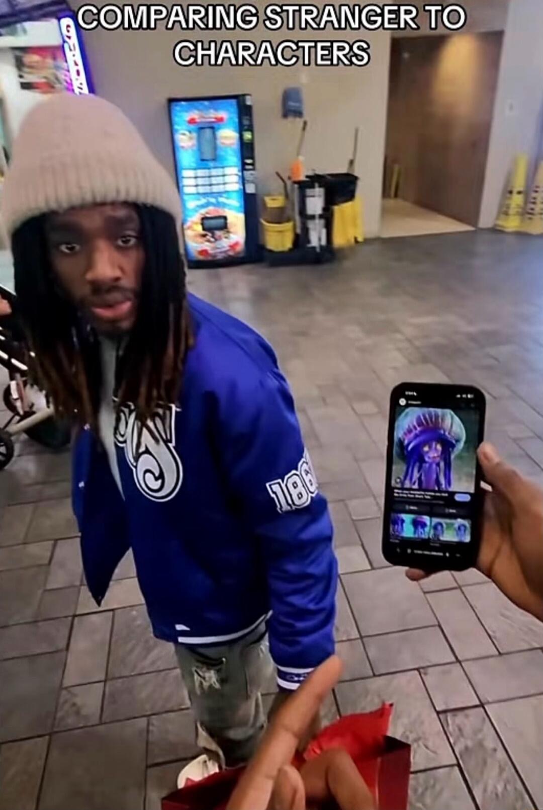 COMPARING STRANGER TO CHARACTERS